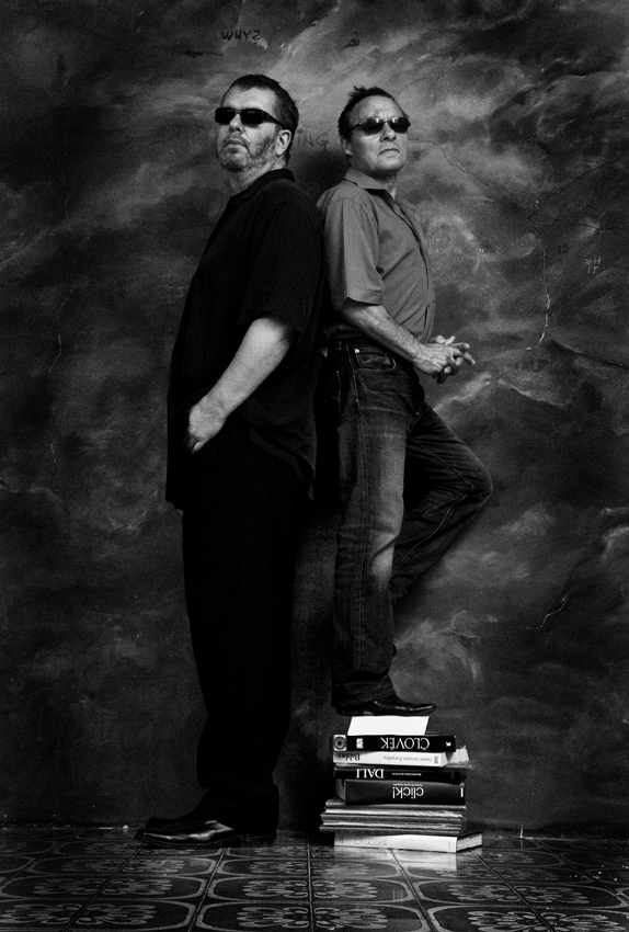 Richard Müller a jeho kamarát a kolega - Jan Saudek